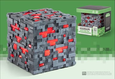 Minecraft Redstone Ore dekorationslampa