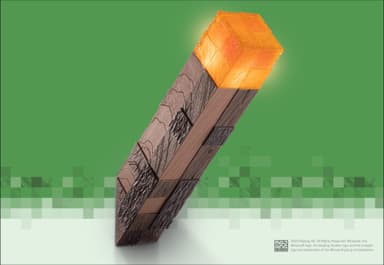 Minecraft Torch dekorationslampa