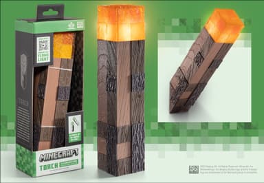 Minecraft Torch dekorationslampa