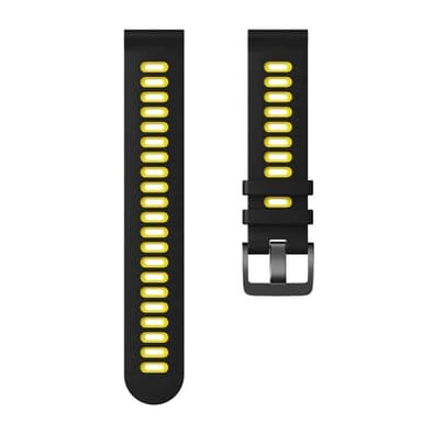 Twin Sport Armband Garmin Marq Aviator (Gen2) - Svart/gul