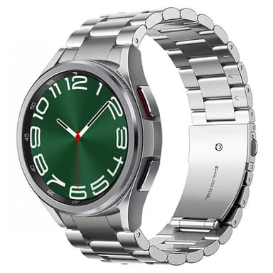 Armband RSF Stål No-Gap Samsung Galaxy Watch 6 Classic (47mm) - Silve