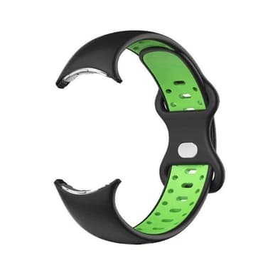 Twin Sport Armband Google Pixel Watch 2 - Svart/lime