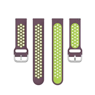 EBN klockarmband Samsung Galaxy Watch 6 Classic (43mm) - Lila/grön