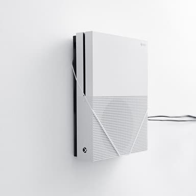 Floating Grip wallmount för Xbox One S konsol (vit)