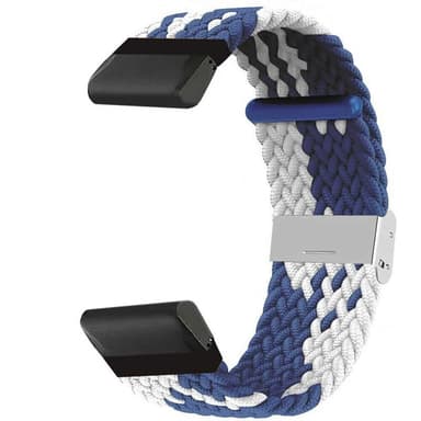 Flätat klockarmband Garmin Quatix 3 - Bluewhite