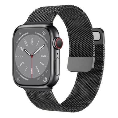 Milanese klockarmband Apple Watch 9 (41mm) - Svart