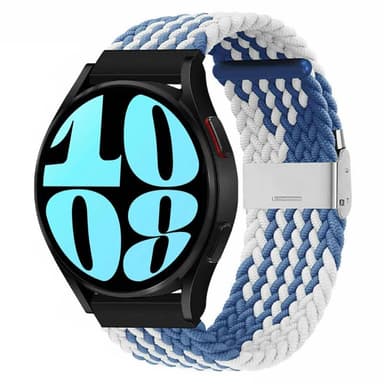 Flätat klockarmband Samsung Galaxy Watch 6 (40mm) - Blåvit
