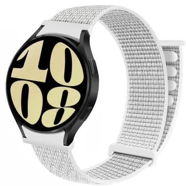 Nylon Armband No-Gap Samsung Galaxy Watch 6 (44mm) - Summit White