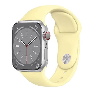 Sport klockarmband Apple Watch 9 (45mm) - Light yellow