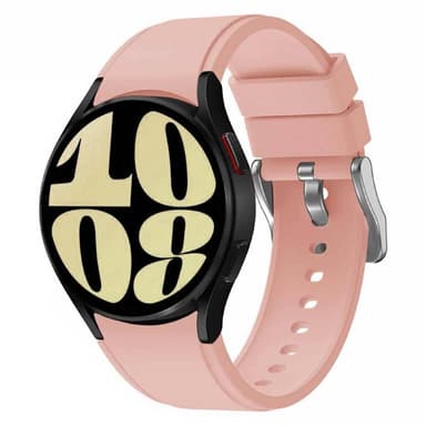 Silikon klockarmband No-Gap Samsung Galaxy Watch 6 (44mm) - Ljusrosa