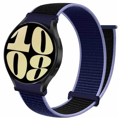 Nylon Armband No-Gap Samsung Galaxy Watch 6 (44mm) - Midnight Blue