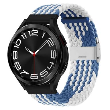 Flätat klockarmband Samsung Galaxy Watch 6 Classic (43mm) - Blåvit