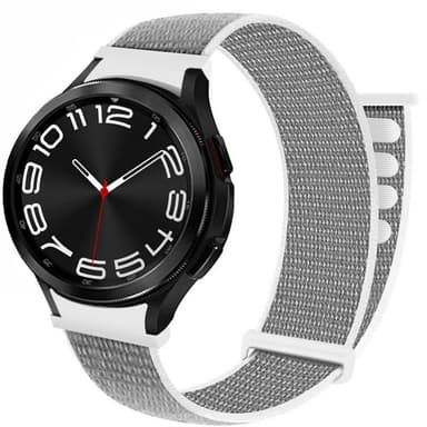 Nylon Armband No-Gap Samsung Galaxy Watch 6 Classic (43mm) - Seashell