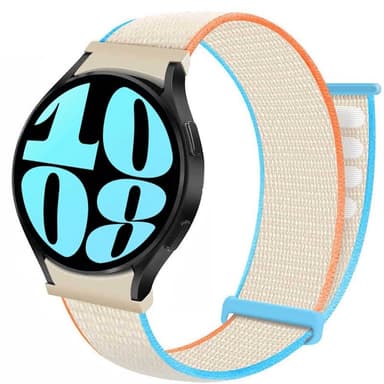 Nylon Armband No-Gap Samsung Galaxy Watch 6 (40mm) - Cream