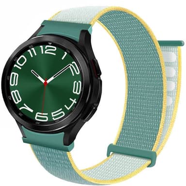 Nylon Armband No-Gap Samsung Galaxy Watch 6 Classic (47mm) - Sunshine