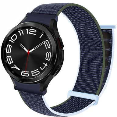 Nylon Armband No-Gap Samsung Galaxy Watch 6 Classic (43mm) - Abyss