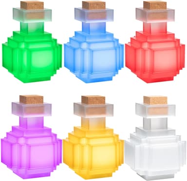 Minecraft Potion Bottle dekorationslampa