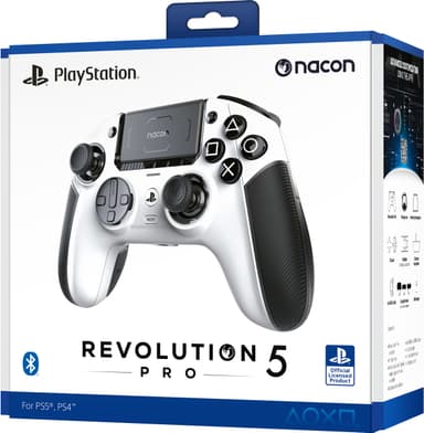 Nacon Revolution 5 Pro PlayStation 5/4 gamepad (vit)