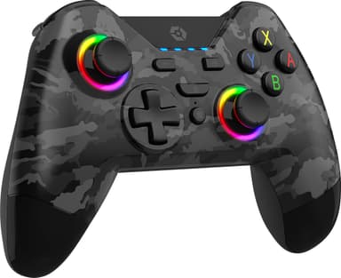Gioteck WX-4 Plus Nintendo Switch trådlös gamepad (dark camo)