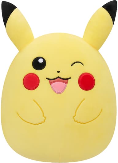 Pokemon Squishmallows Winking Pikachu plyschleksak (35cm)