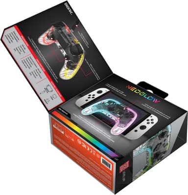 Bionik Neoglow trådlös spelkontroll för Nintendo Switch