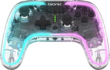 Bionik Neoglow trådlös spelkontroll för Nintendo Switch