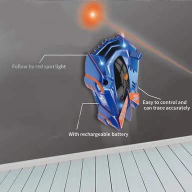 Radiostyrd anti-gravitationsbil som följer laser, Grå