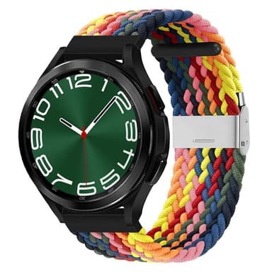 Flätat klockarmband Samsung Galaxy Watch 6 Classic (47mm) - Rainbow