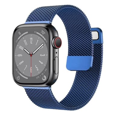 Milanese klockarmband Apple Watch 9 (41mm) - Blå