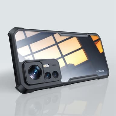 XUNDD Xiaomi 12T Pro  TPU Hybrid Skal - Svart
