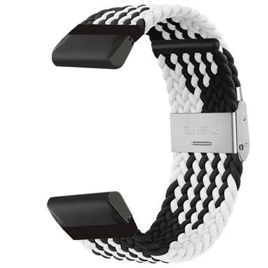Flätat klockarmband Garmin MARQ Driver Performance Edition - Blackwhi