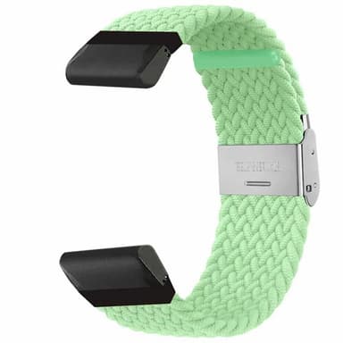 Flätat klockarmband Garmin MARQ Commander - Pistachio
