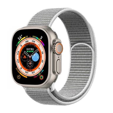 Nylon klockarmband Apple Watch Ultra 2 (49mm) - Seashell