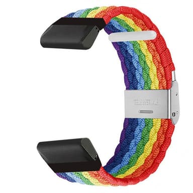 Flätat klockarmband Garmin Descent G1 - Pride