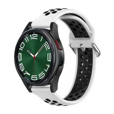 EBN klockarmband Samsung Galaxy Watch 6 Classic (47mm) - Vit/svart