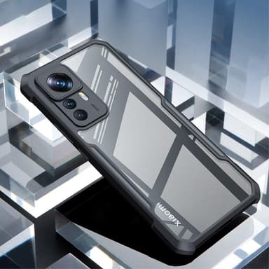 XUNDD Xiaomi 12T Pro  TPU Hybrid Skal - Svart