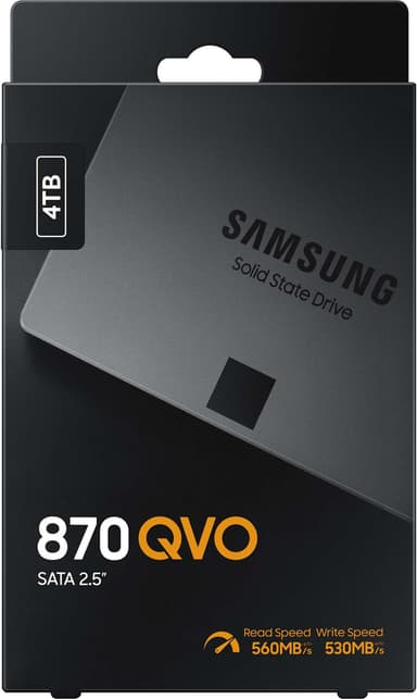 Samsung 870 QVO intern SATA 2.5" SSD (4 TB)