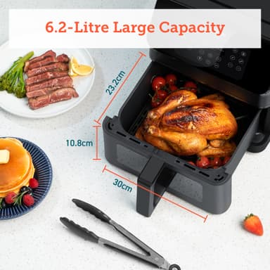 Cosori Premium II Plus airfryer CAF-P653-KEUR (svart)