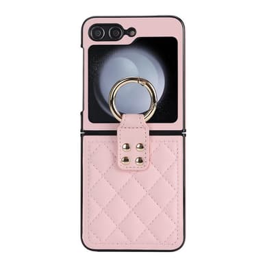 Rhombus Ring skal Samsung Galaxy Z Flip 5 - Ljusrosa