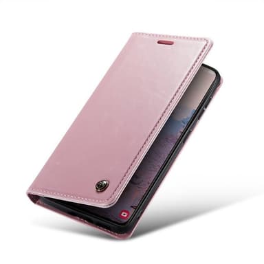 CaseMe mobilplånbok 2-kort Samsung Galaxy S23 FE - Ljusrosa