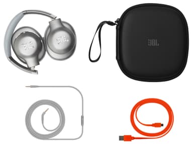 JBL Everest 710GA trådlösa around-ear hörlurar (silver)