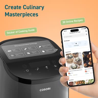 Cosori Mini Air Fryer CAF-LI211-AEUR (mörkgrå)