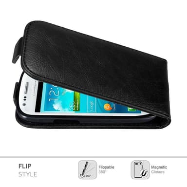Samsung Galaxy S3 MINI Flipfodral Skal (Svart)