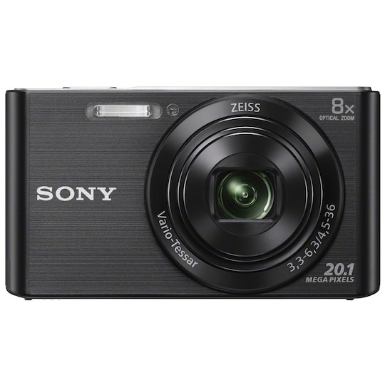 Sony CyberShot DSC-W830 Kompaktkamera (svart)