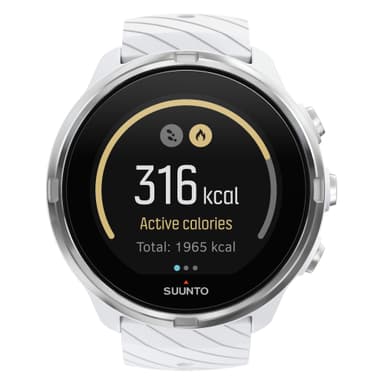 Suunto 9 GPS träningsklocka (vit)