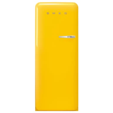 Smeg 50 s style kyl/frys kombiskåp FAB28LYW3 (gul)
