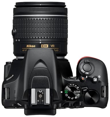 Nikon D3500 systemkamera + AF-P DX Nikkor 18–55 mm zoomobjektiv