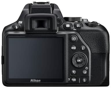 Nikon D3500 systemkamera + AF-P DX Nikkor 18–55 mm zoomobjektiv