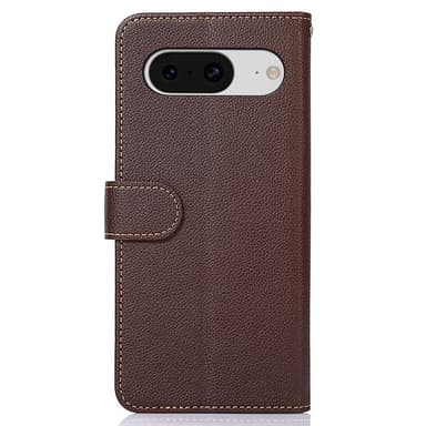KHAZNEH Plånboksfodral till Google Pixel 8 - Brun/Blå