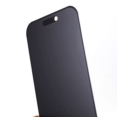 för iPhone 15 Pro Max Härdat glas 180-graders anti-spion Privacy 2st